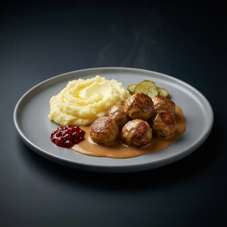 Swedish Meatballs Plate